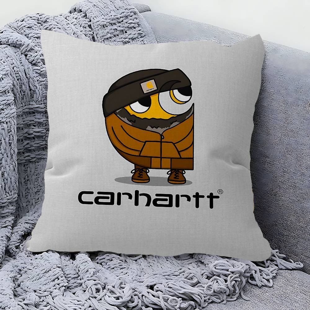C-Carharttes ロゴ メープル デザイン クッショ - Home Textiles Inc のレビューと価格