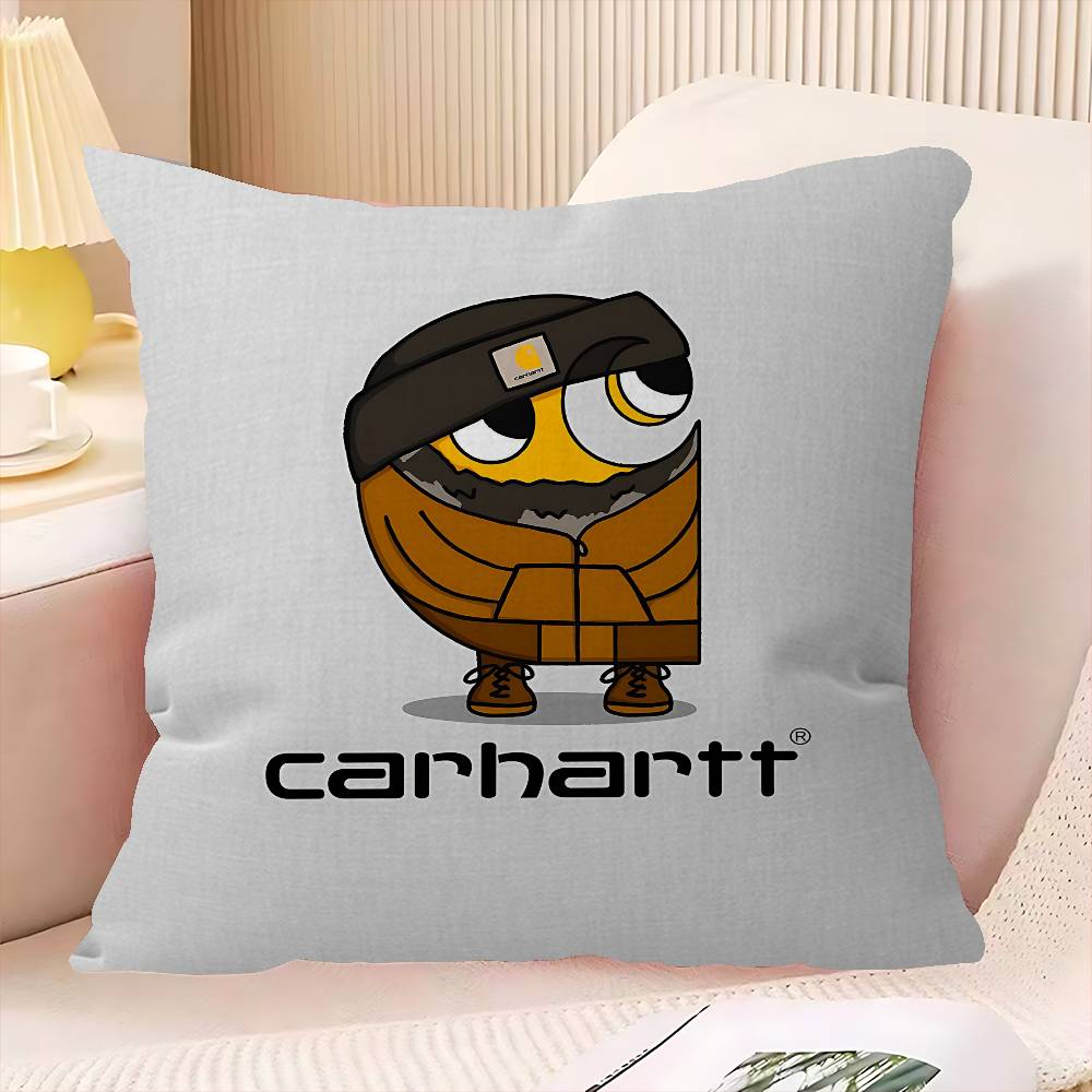 C-Carharttes ロゴ メープル デザイン クッショ - Home Textiles Inc のレビューと価格