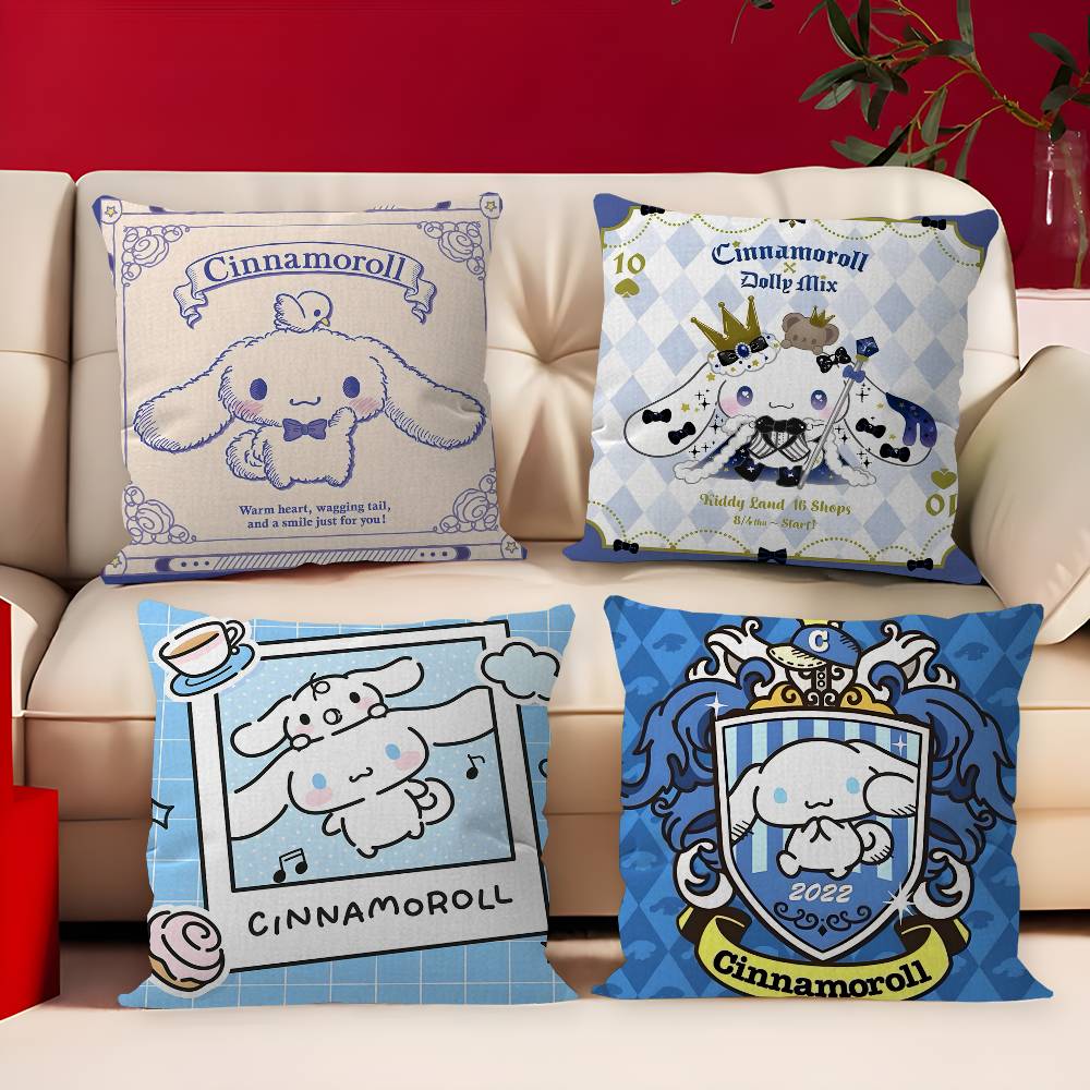 カートゥーンC-シナモロールクッションカバー インチ ファー - Home Textiles Inc のレビューと価格