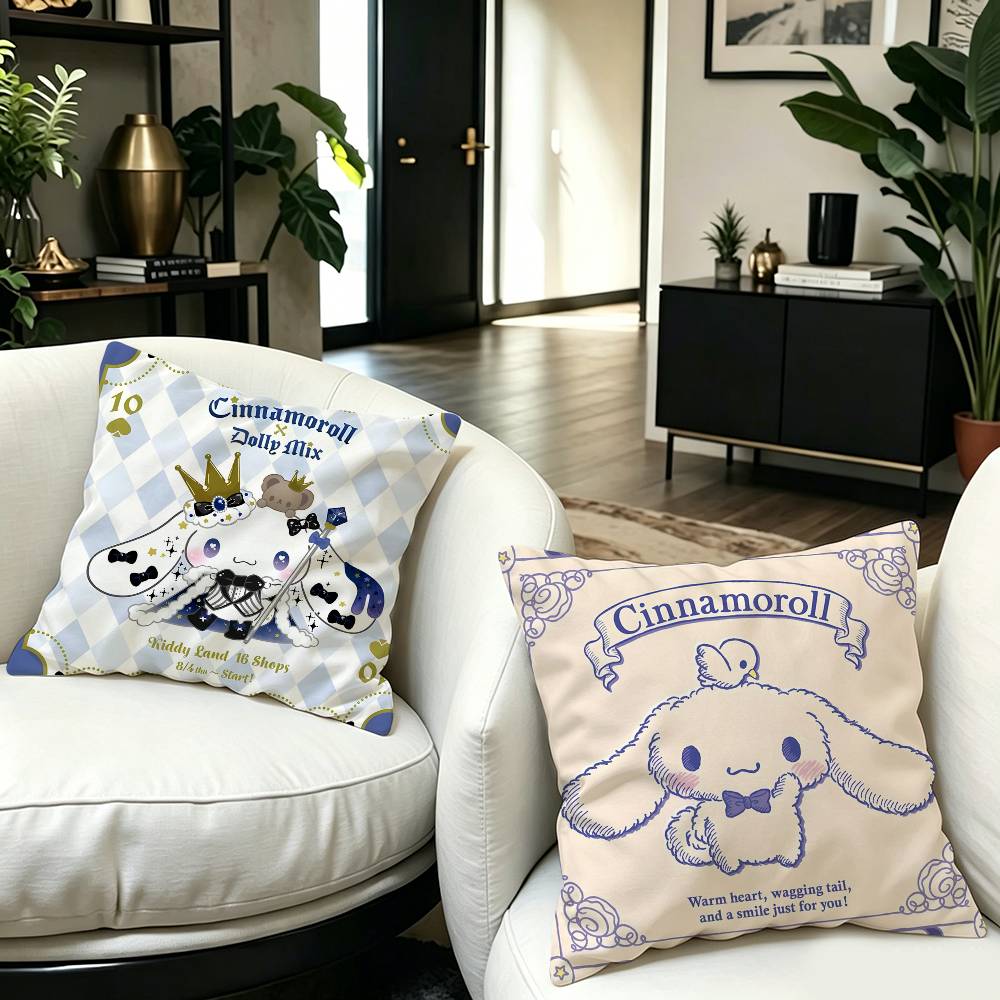 カートゥーンC-シナモロールクッションカバー インチ ファー - Home Textiles Inc のレビューと価格