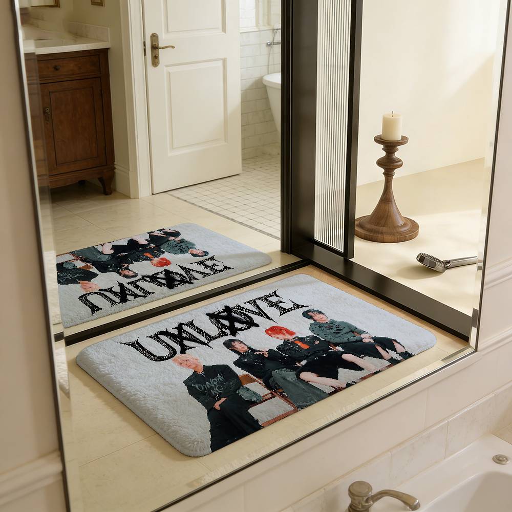 人気K-POPグループX-XLovフロアマット、北欧スタイル - Home Textiles Group のレビューと価格