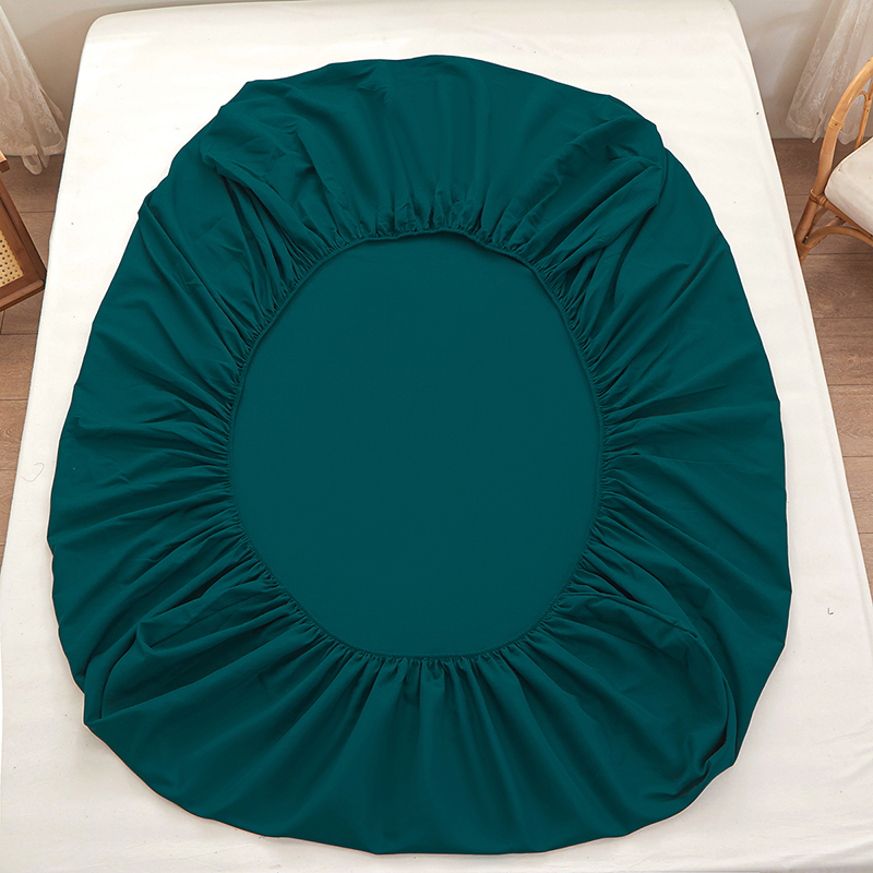 寝室用無地ボックスシーツ 1 枚 100% ポリエステル弾性 - Bed Sheet Microfiber のレビューと価格