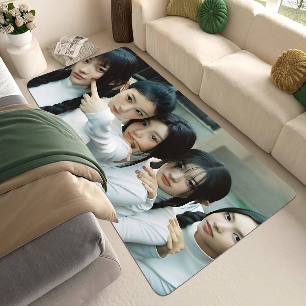 KpopグループI-Illitキュートガール玄関マット北欧ス - Home Textiles Group のレビューと価格