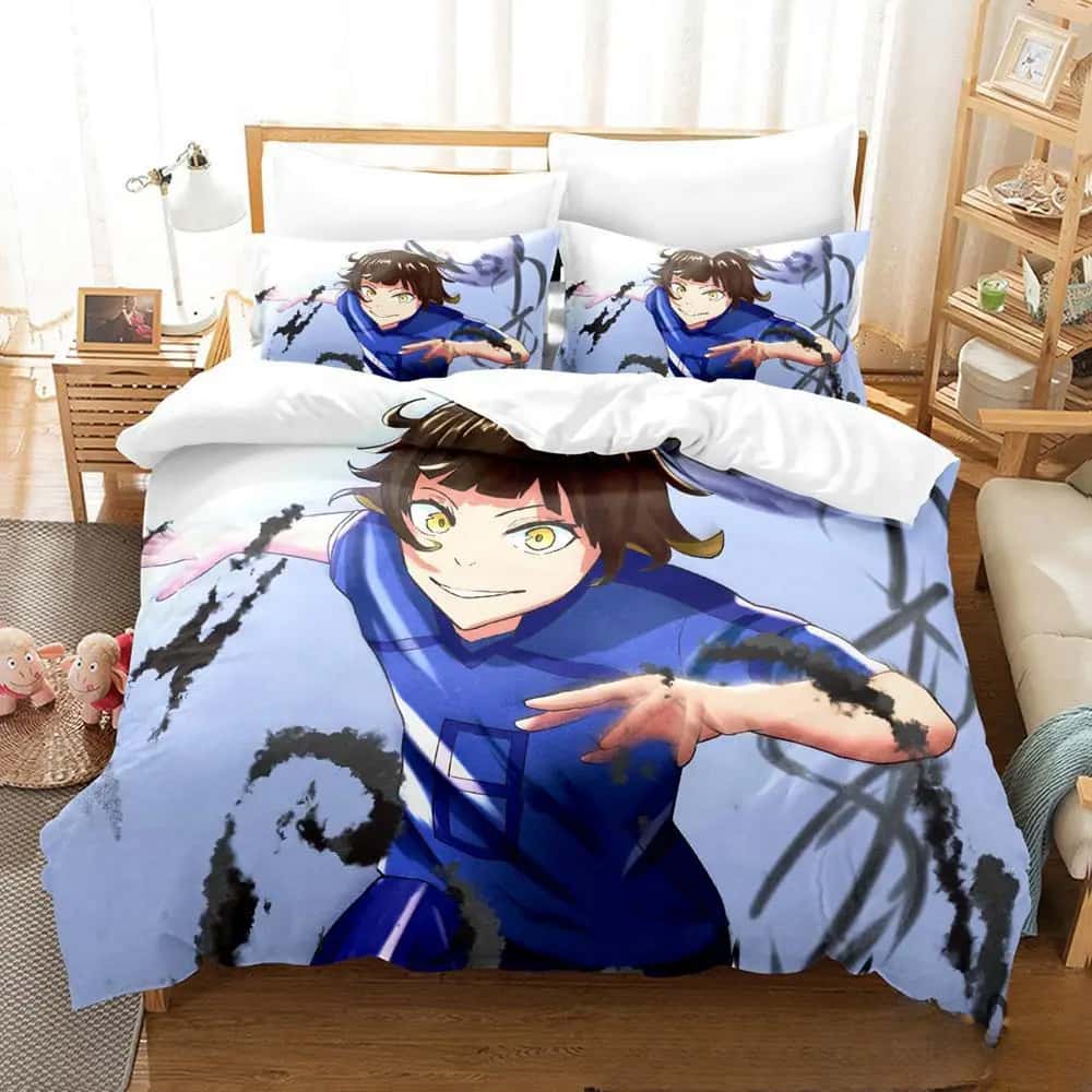 ファッション3Dプリントアニメブルーロック寝具セット 男の子 - Home Textiles Bedding のレビューと価格