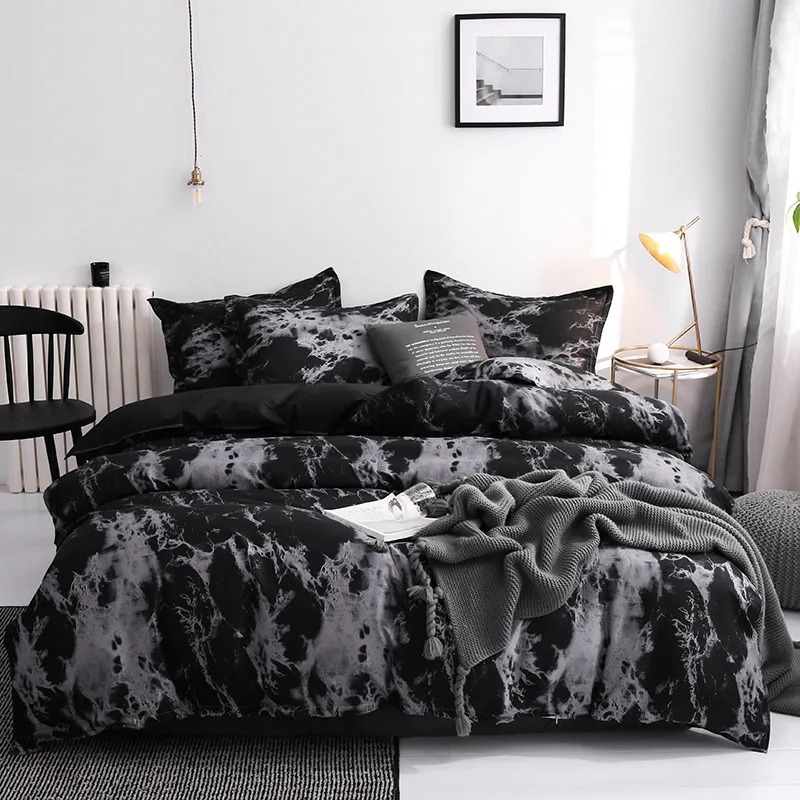 枕カバー付きデラックスベッドリネンセット,掛け布団カバー,フ - Home Textiles Bedding のレビューと価格