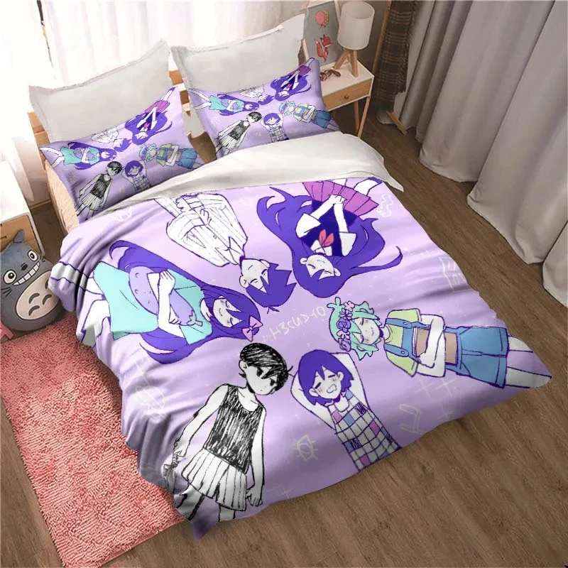 ファッション3Dプリントアニメオモリ寝具セットオールシーズン - Home Textiles Bedding のレビューと価格