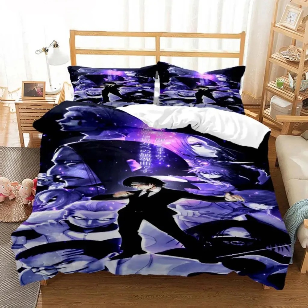3Dプリントアニメハンターハンター寝具セット男の子女の子ツイ - Home Textiles Bedding のレビューと価格