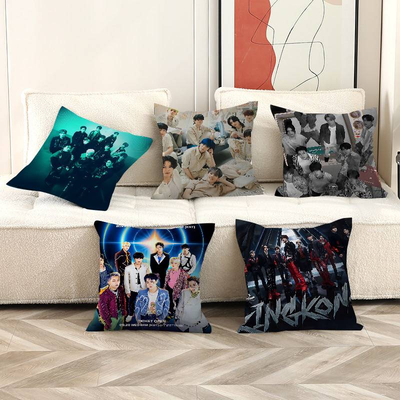 KpopグループT-TREASUREクッションカバー装飾枕ソ - Home Textiles Group のレビューと価格