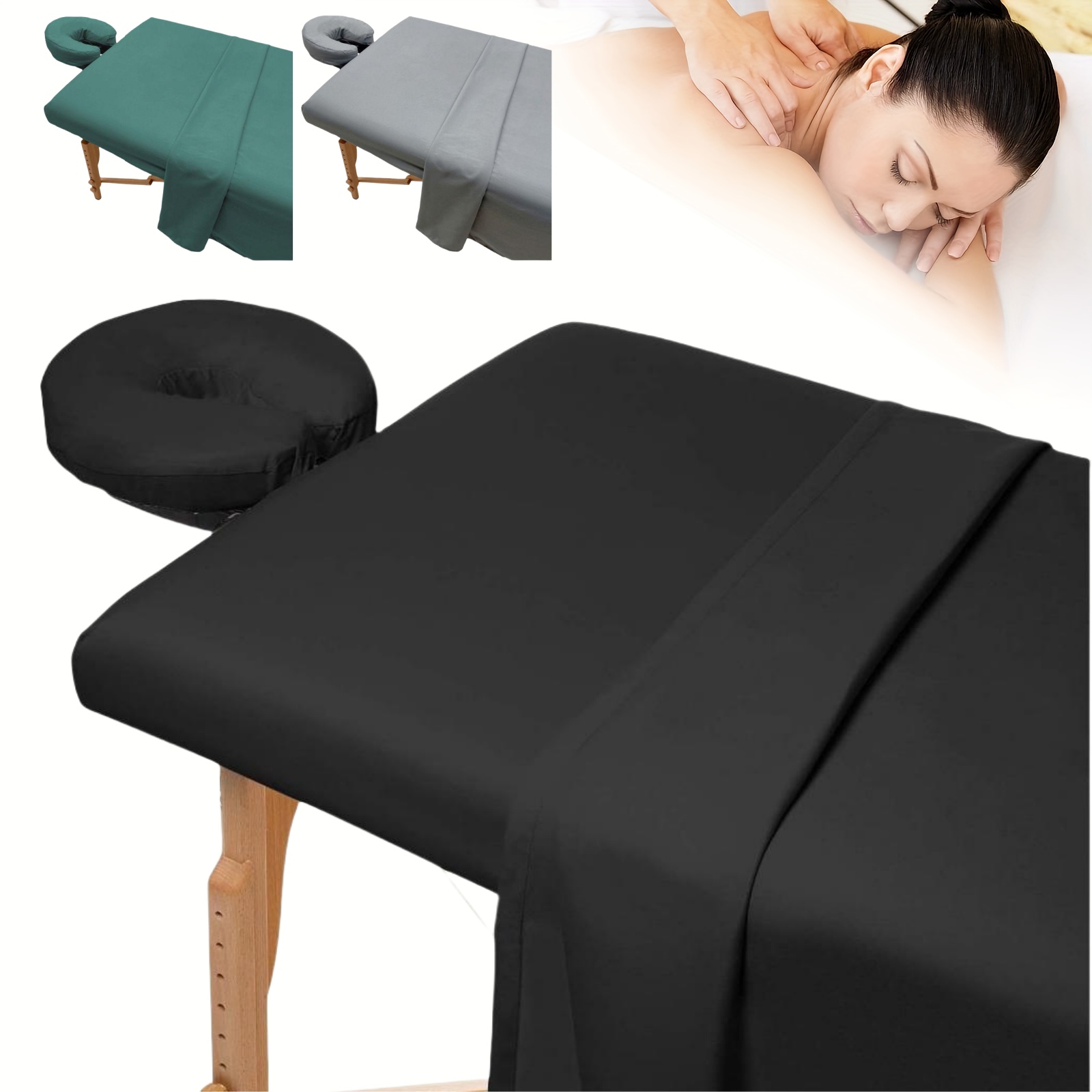 3 ピース/セットマイクロファイバーマッサージテーブルシート - Bed Sheet Microfiber のレビューと価格