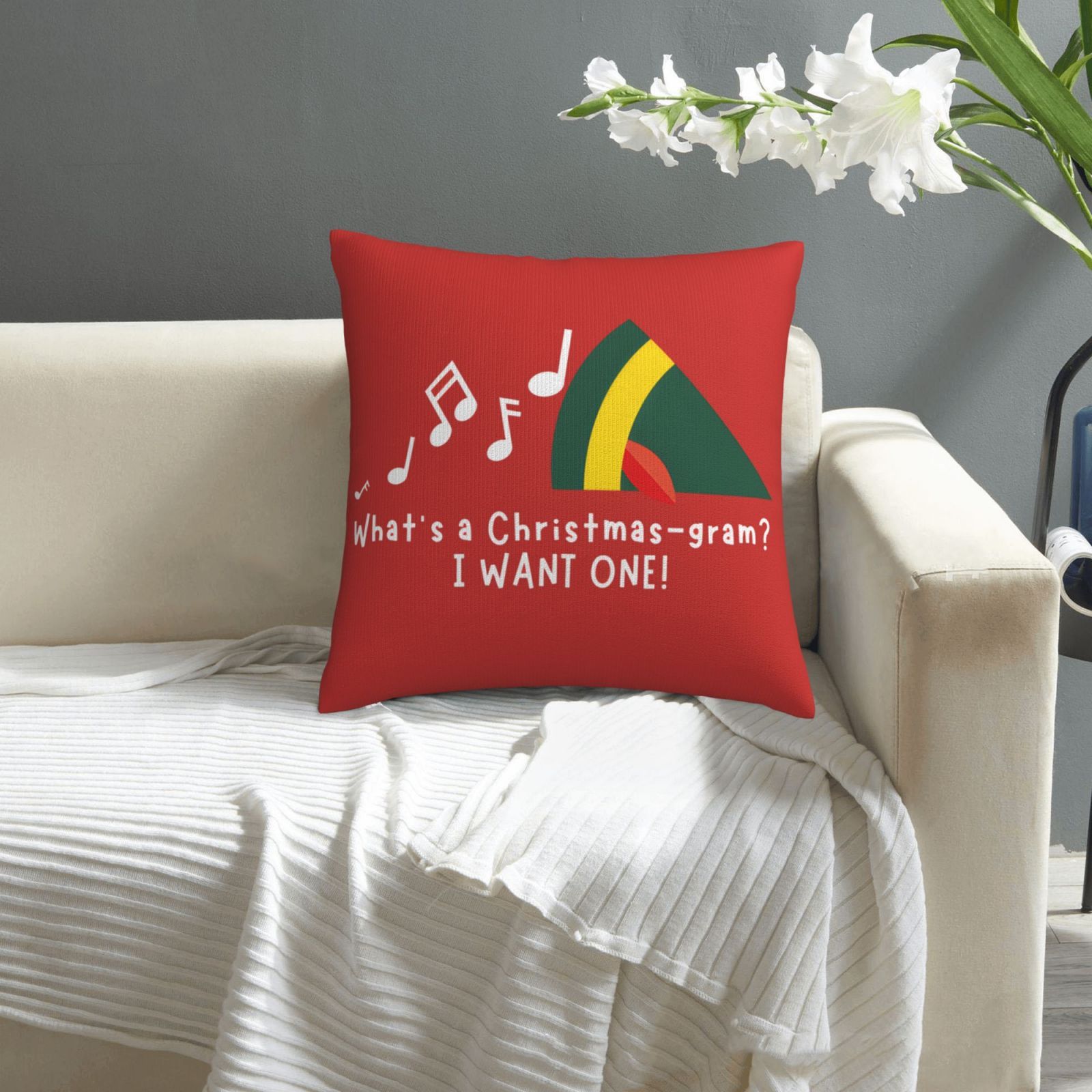 クリスマス枕カバー1枚 - バディ・ザ・エルフ「クリスマスと - Pillow Insert 18X18 のレビューと価格
